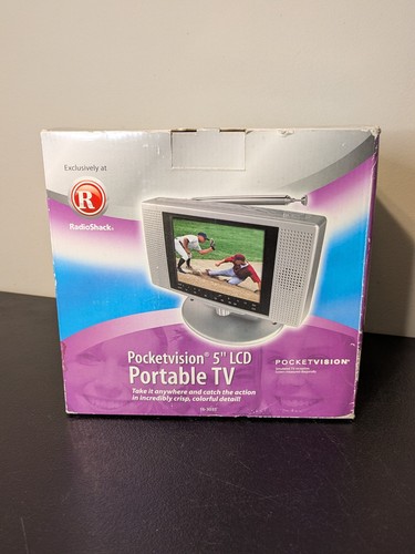 Radio shack pocketvision - radio, 5"