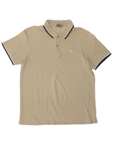 Lotto polo uomo grande beige - lotto,