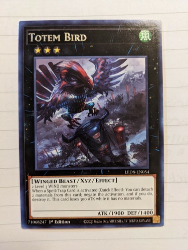 Tcg totem bird rara - totem,