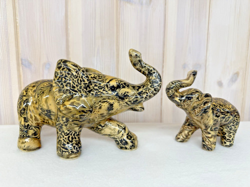 Elephant ornaments collage - elephant,