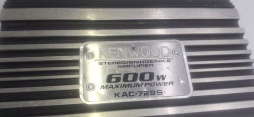 Kenwood kac 729s - kac-729s, amplificatore