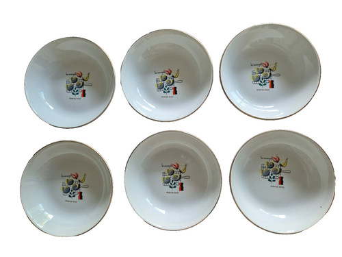 Assiettes creuses digoin - digoin, &