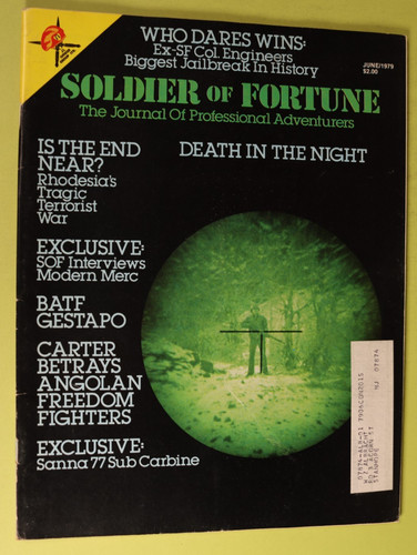 Soldier fortune magazine - soldier,