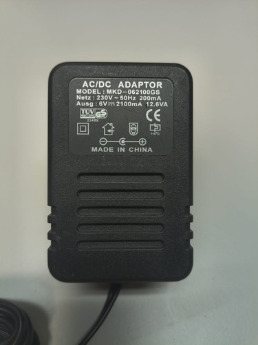 Alimentatore 2100ma 6va - 6v, 12,6va
