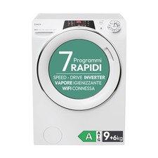 Candy RapidÓ Lavasciuga 9+6 Kg, Libera Installazione, Classe A, 1400 Giri, Conne