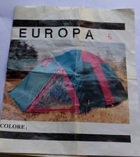 Tenda campeggio Ande Europa 4 - Altezza fino a 180 cm. praticamente nuova. 