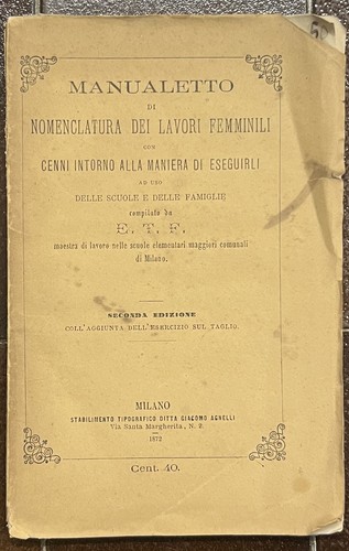 Thomas fusi manualetto - manualetto, di