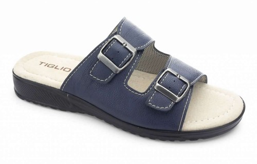 Tiglio 804 blu pantofole - blu,