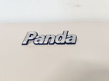 SCRITTA PANDA POSTERIORE FIAT