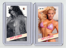 Tricia Helfer rara carta tabacco MH Dry Cured #'d x/3 n. 751