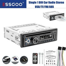 Single 1 DIN Car Stereo