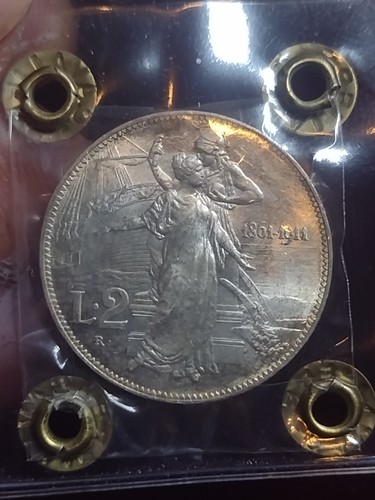 Lire cinquantenario 1911 fdc - lire,