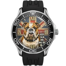 Inglese bulldog razza - inglese, orologio