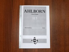 AHLBORN H5 Original Bedienungsanleitung Gebrauchsanleitung H-5 Generalmusic