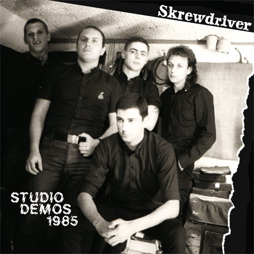 Skrewdriver studio demos 1985 - studio,