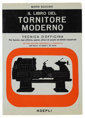 Libro del tornitore - libro,