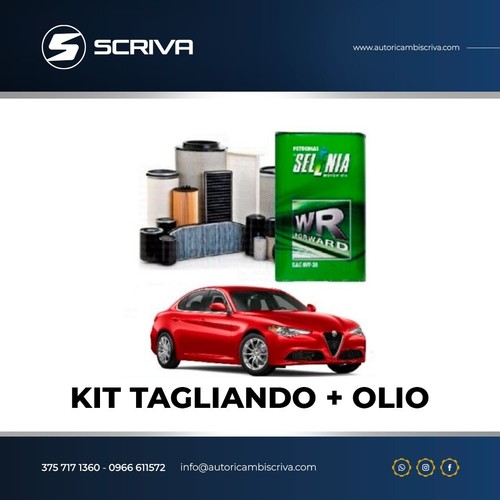 Kit tagliando filtri 4lt - 4,
