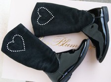 Laura Biagiotti Stivali di pelle per bambina  Tg.28 stivali in vernice invernali