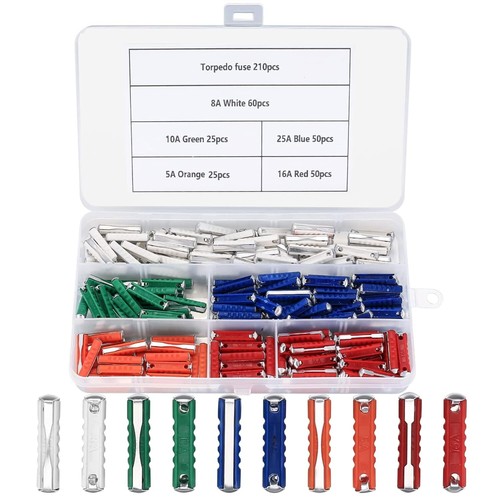 210 pezzi kit - pezzi, fusibili