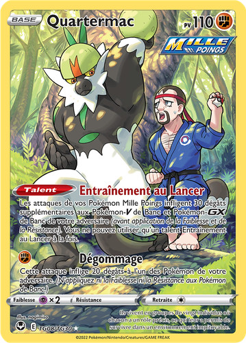 Carte pokémon quartermac - carte,