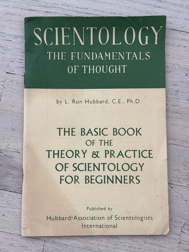 Vintage 1st 1956 scientology - vintage,