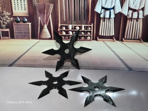 Set stelle ninja - 3, gomma