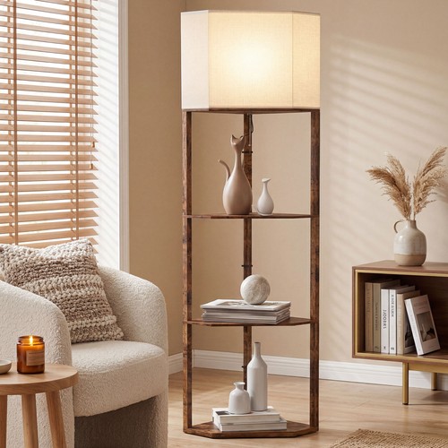 Homcom lampada terra - lampada, da