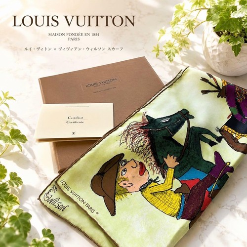 Sciarpa seta louis vuitton - di,