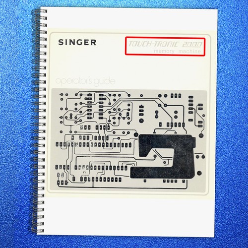Singer touch tronic 2000 - singer,