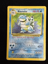 Pokemon Blastoise 2/102 Set Base Rara Holo Unlimited Wizards