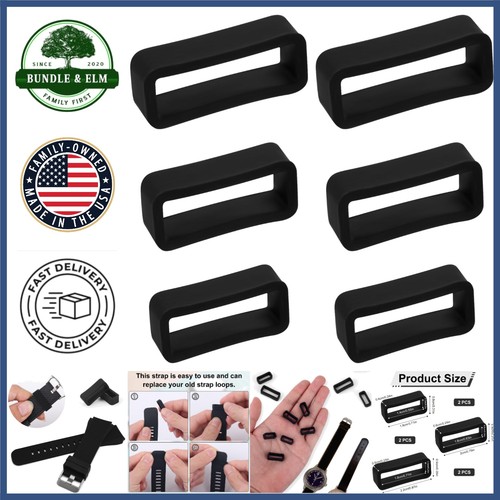 6pcs black watch - black, band