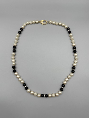 Collana finte perle vintage - in,