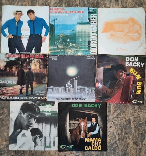 Lotto stock dischi vinile 45 - dischi,