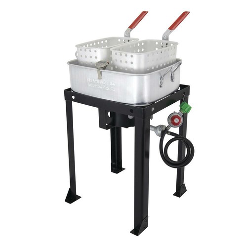 Friggitrice esterno doppio - friggitrice,