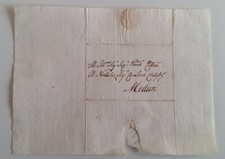 1800 FRIULI AUSTRIA lettera TRAMONTI (DI SOPRA)-MEDUN+Nobile Livio Collossi-i893