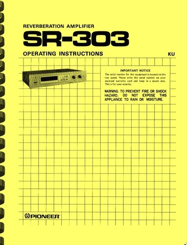 Pioneer 303 amplificatore - pioneer,