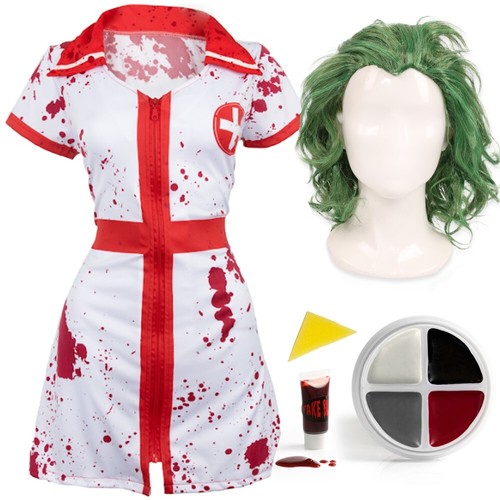 Costume infermiera scura - costume,