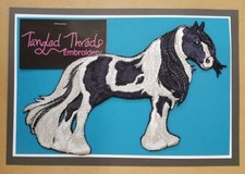 Toppa ricamata cavallo zingaro