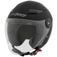 Casque moto jet, visière