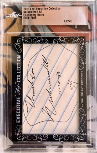 Boxing autograph muhammad ali - autograph,