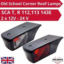 2 lampade da tetto angolari