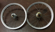 COPPIA RUOTE 12 X 1.75 BICICLETTA BAMBINO MTB CROSS PIEGHEVOLE NUOVE VINTAGE
