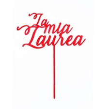 Torta Laurea cake topper LA