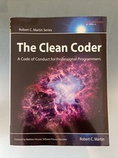 The Clean Coder (Inglese) Libro Programmatore Codice Informatica Robert Martin