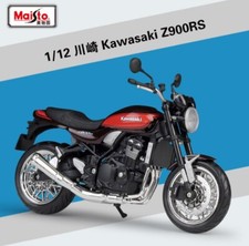 Modellino moto 1:12 Maisto Kawasaki Z900RS nero nuovo con scatola