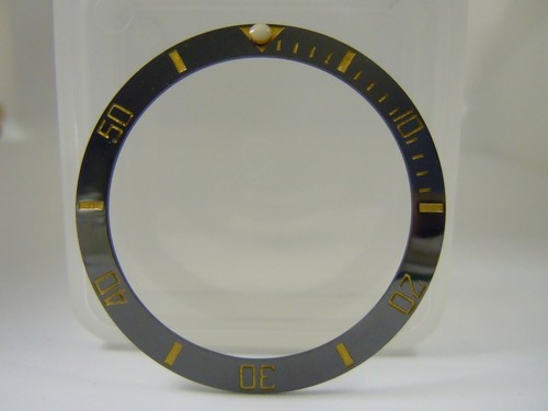 Inserto lunetta ceramica nera