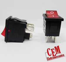 Interruttore luminoso rosso 6