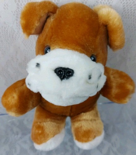 Peluche bulldog cucciolo cane - bulldog,