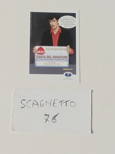 Dylan dog cartolina aido carta - dylan,