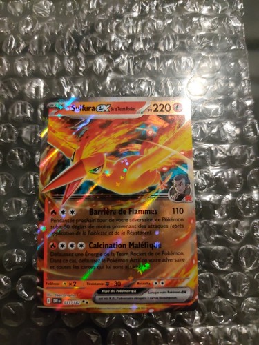 Carte pokémon sulfura de - carte,